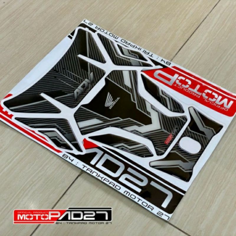 Stiker Tankpad deckpad ADV 160 bahan resin Oroginal