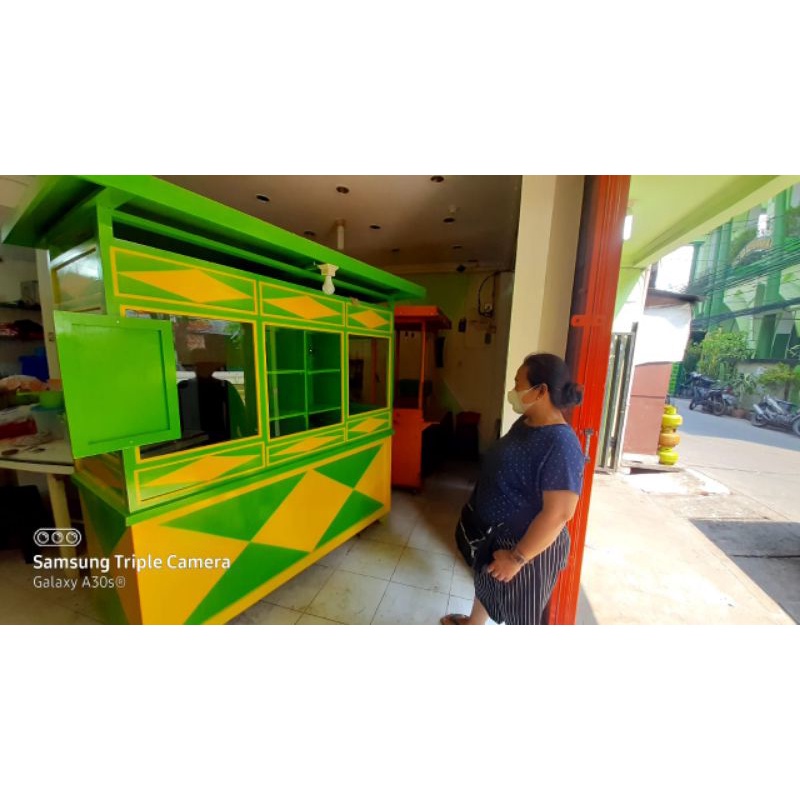 gerobak bakso/gerobak minimalis/ gerobak murah