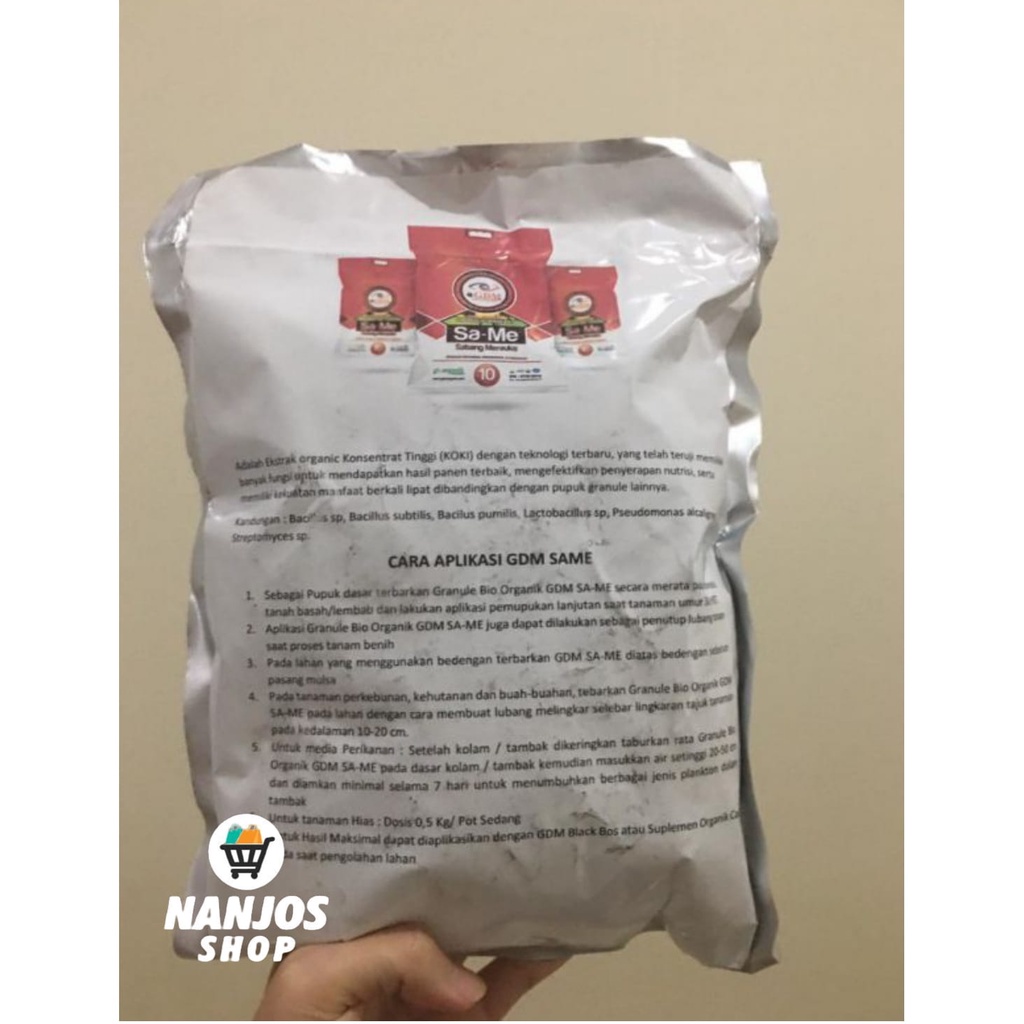 GDM Same Granule Bio Organik Pupuk Organik Padat 1 Kg