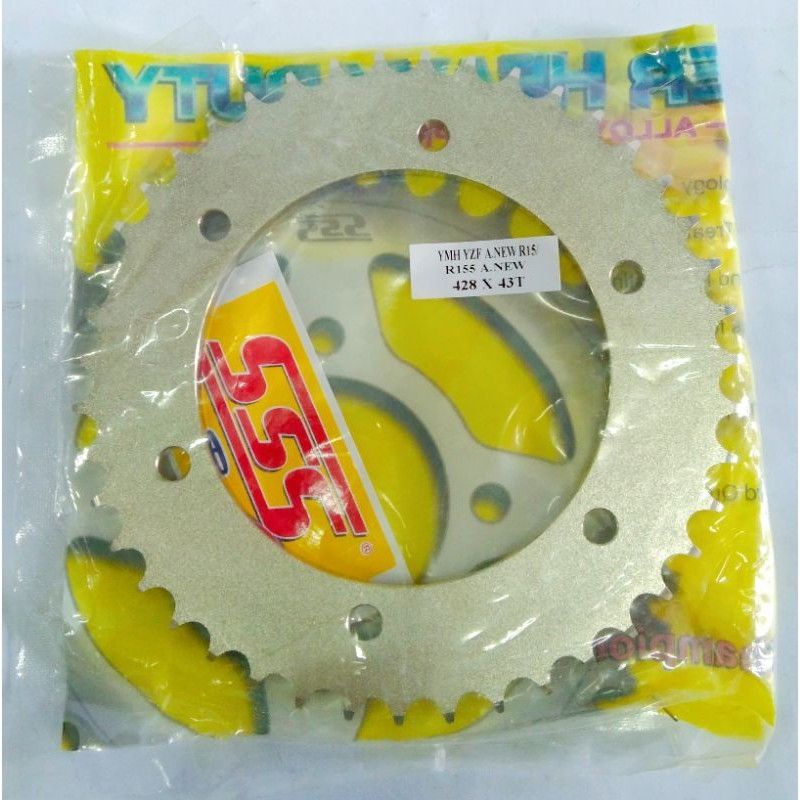 GEAR BELAKANG  SSS 428/415 R15V3/VIXION R VVA/MT15/XSR155