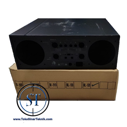 BOX BELL ML-928 BOX POWER AMPLIFIER ML928 Bok Tempat Kit Wadah Alumunium Sound System Audio