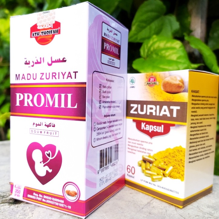 

madu promil zuriyat penyubur pria wanita dan kapsul zuriat 60 pcs