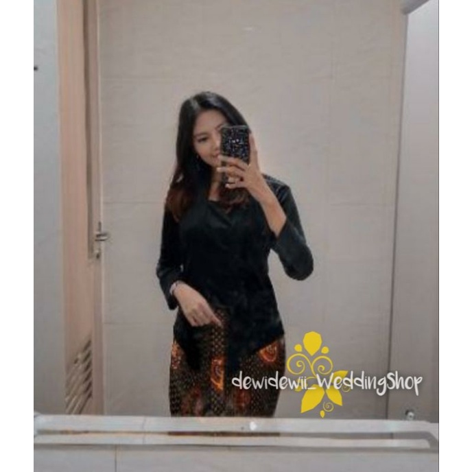 [1set] Kebaya + Rok Plisket, Motif Truntum Garuda