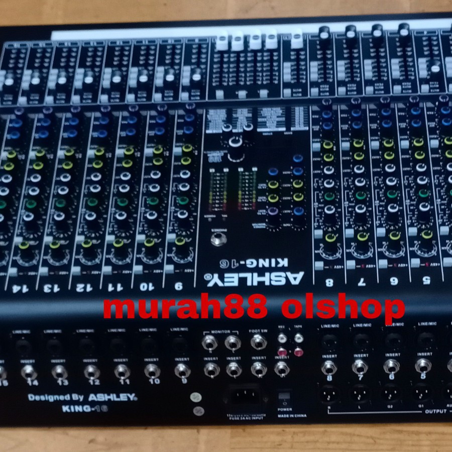 Mixer ASHLEY KING 16 / KING16 ORIGINAL 16 CHANNEL