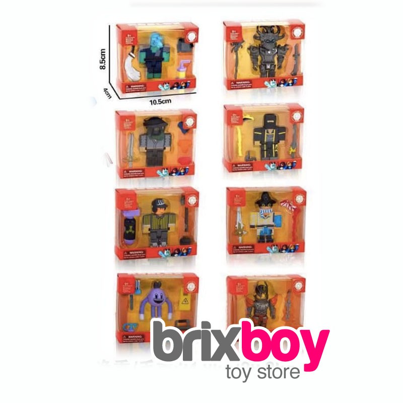 Roblox Minifigures Legends Of Roblox Set 8in1 Pack 1861 Brixboy - other action figures roblox figure 2 pack mad games adam and