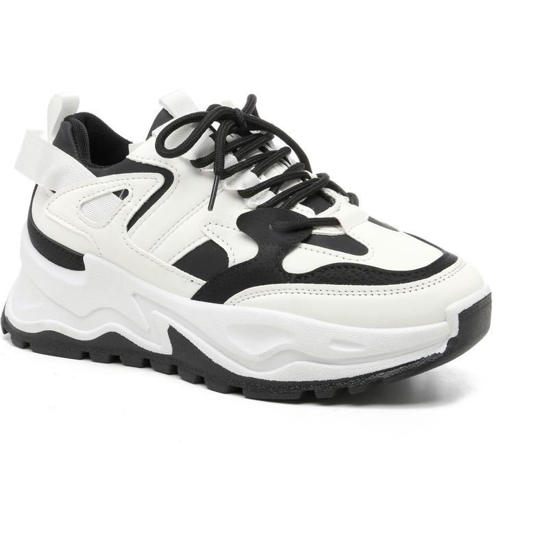 Model Baru PVN Jeonghan Sepatu Sneakers Wanita Sport Shoes Black 605