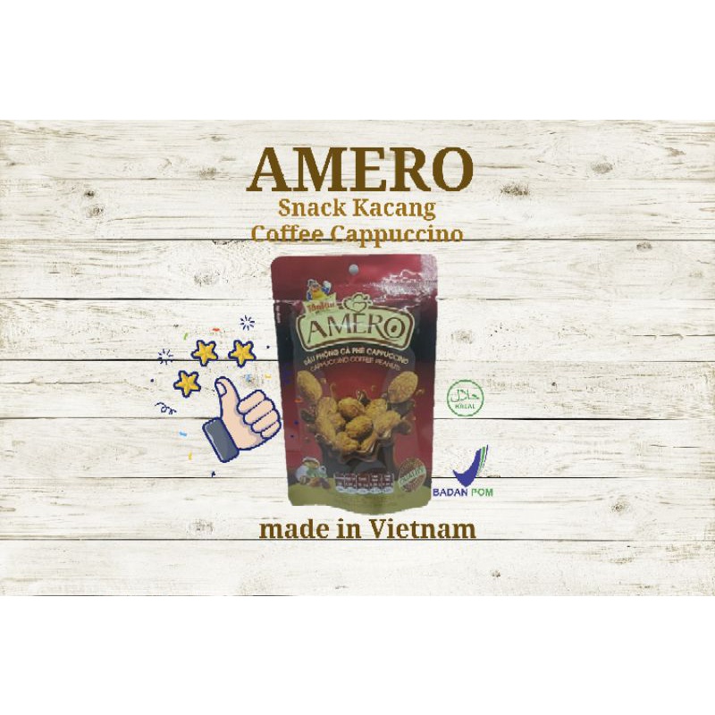 

TAN TAN AMERO snack kacang kopi Vietnam cappuccino