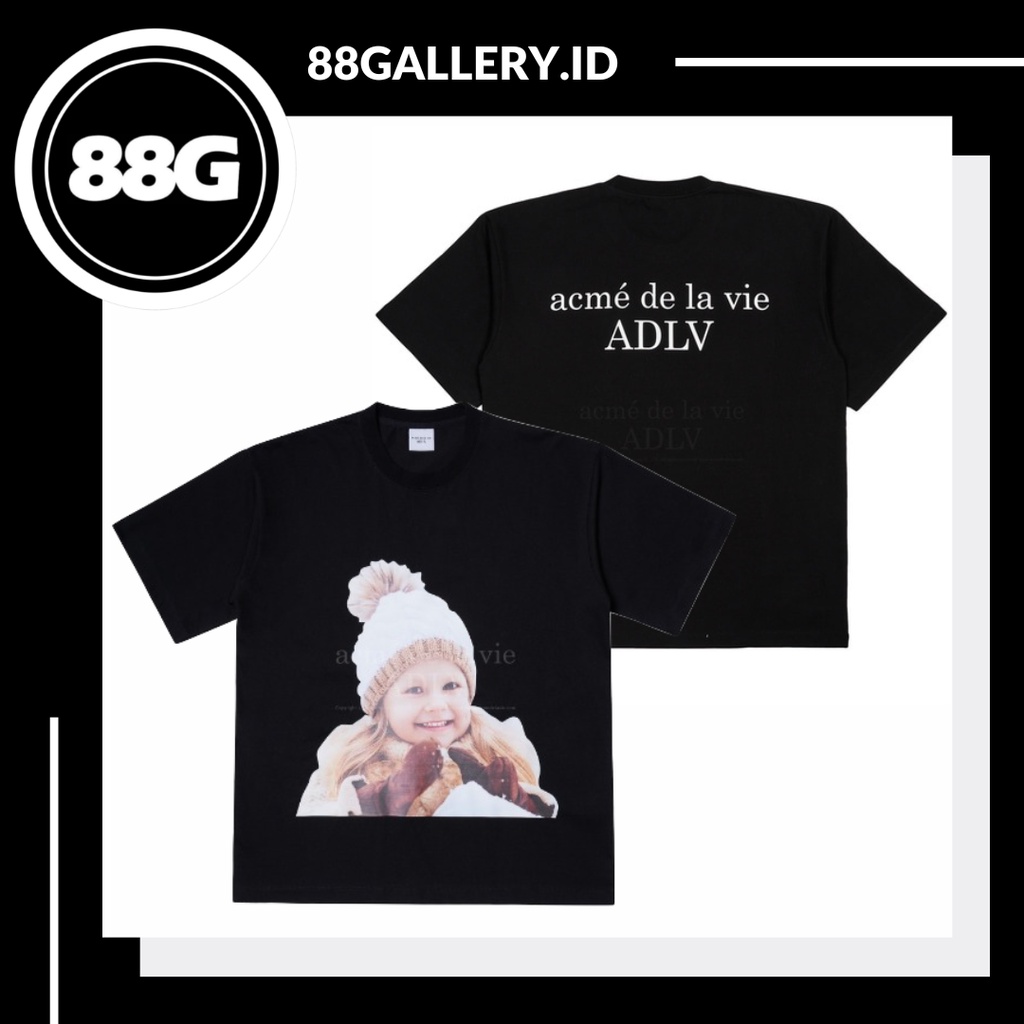ADLV Baby Beanie Black Tee 100% Original