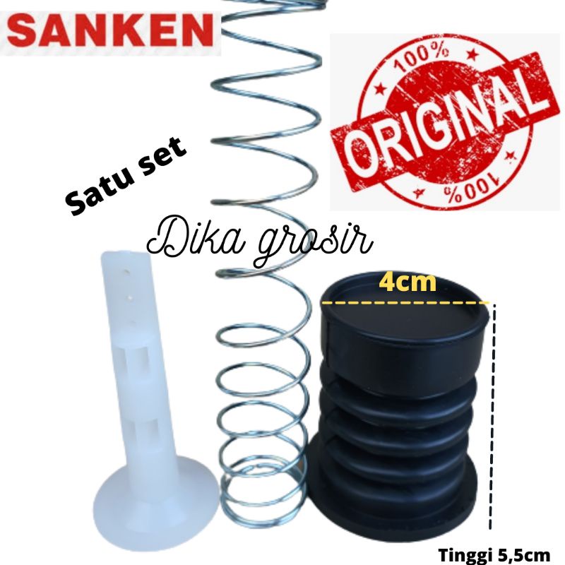 KARET SIL PEMBUANGAN AIR MESIN CUCI SANKEN 2TABUNG ORIGINAL SATU SET