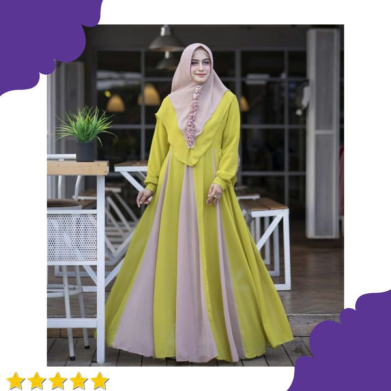GAMIS SYARI KANAYA LEMON