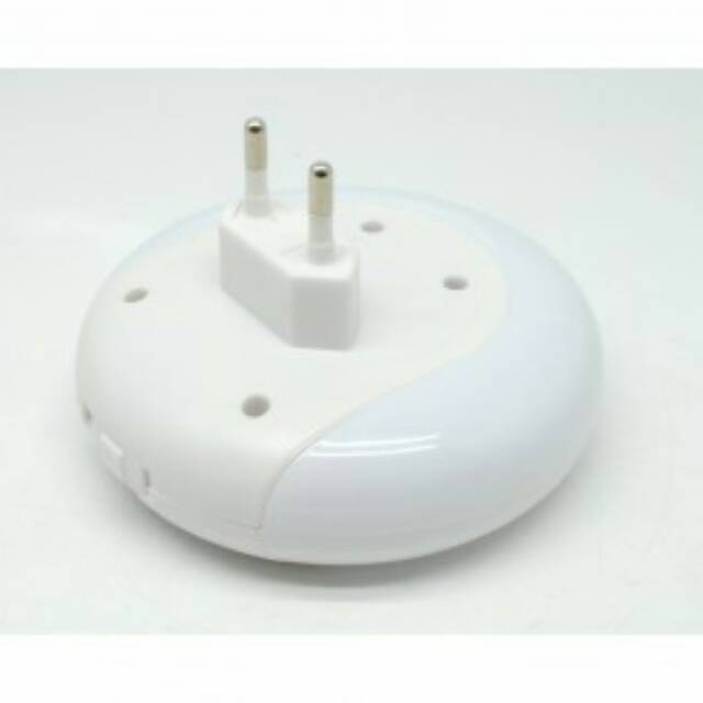 Lampu Tidur LED Sensor Cahaya dengan 2 Port USB