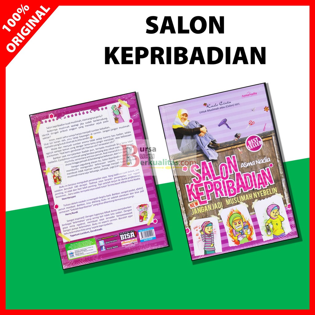 Salon Kepribadian Karya Asma Nadia Shopee Indonesia