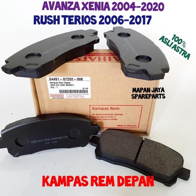 Kampas Rem Avanza/Xenia/Terios Depan Original Daihatsu