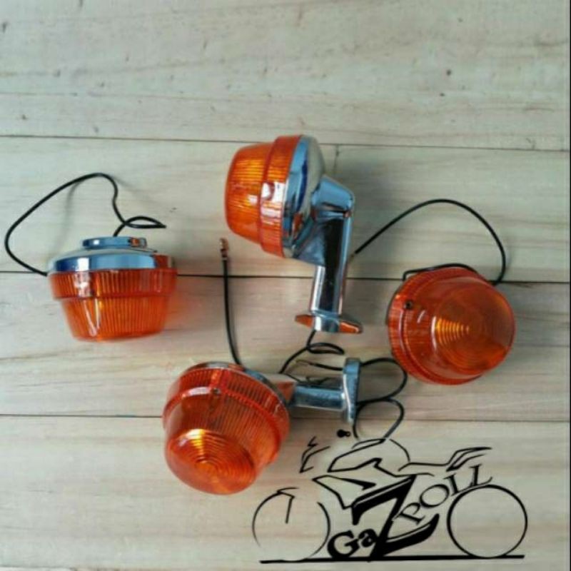 sein set depan belakang Honda C70 besi