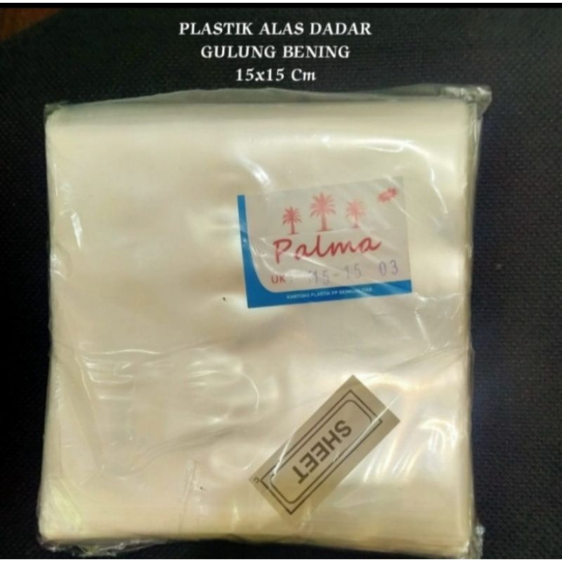 PLASTIK DADAR GULUNG/PLASTIK KUE/ PLASTIK SHEET ALAS KUE