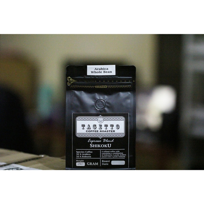 

gt201jyj Espresso Shikoku 1Kg X 2 Tagetto Coffee Blend 50% Arabica 50% Robusta - Biji Kopi Ds20X11