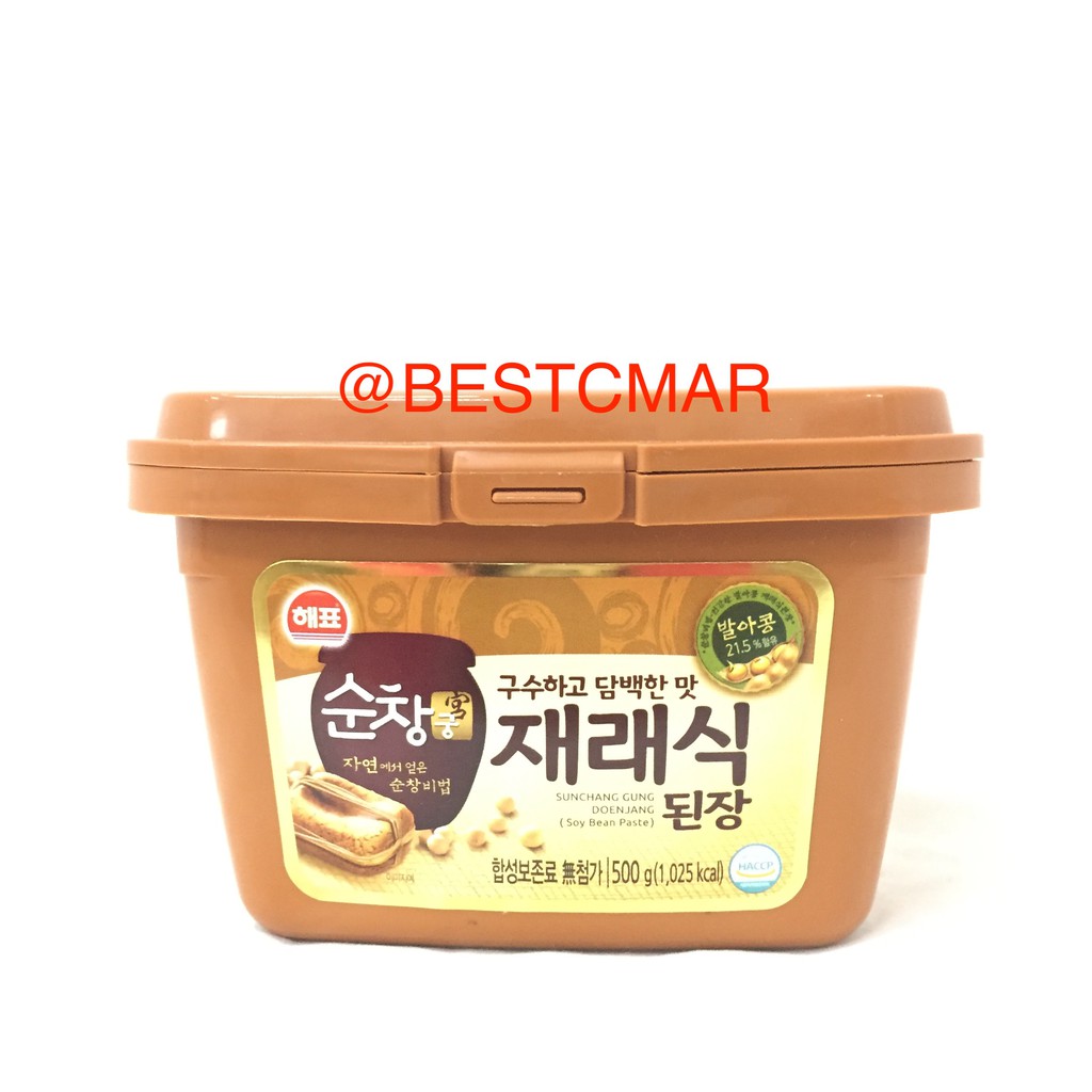 

SAJO SUNCHANG GUNG DOENJANG / SOYBEAN PASTE 500GR