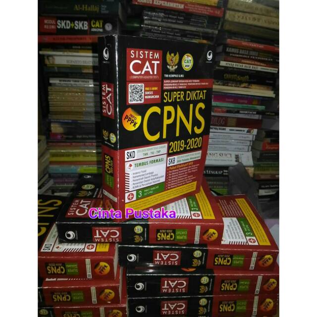 BUKU SKD CPNS: SISTEM CAT SUPER DIKTAT PAKET SOAL SKB CPNS 2019 2020