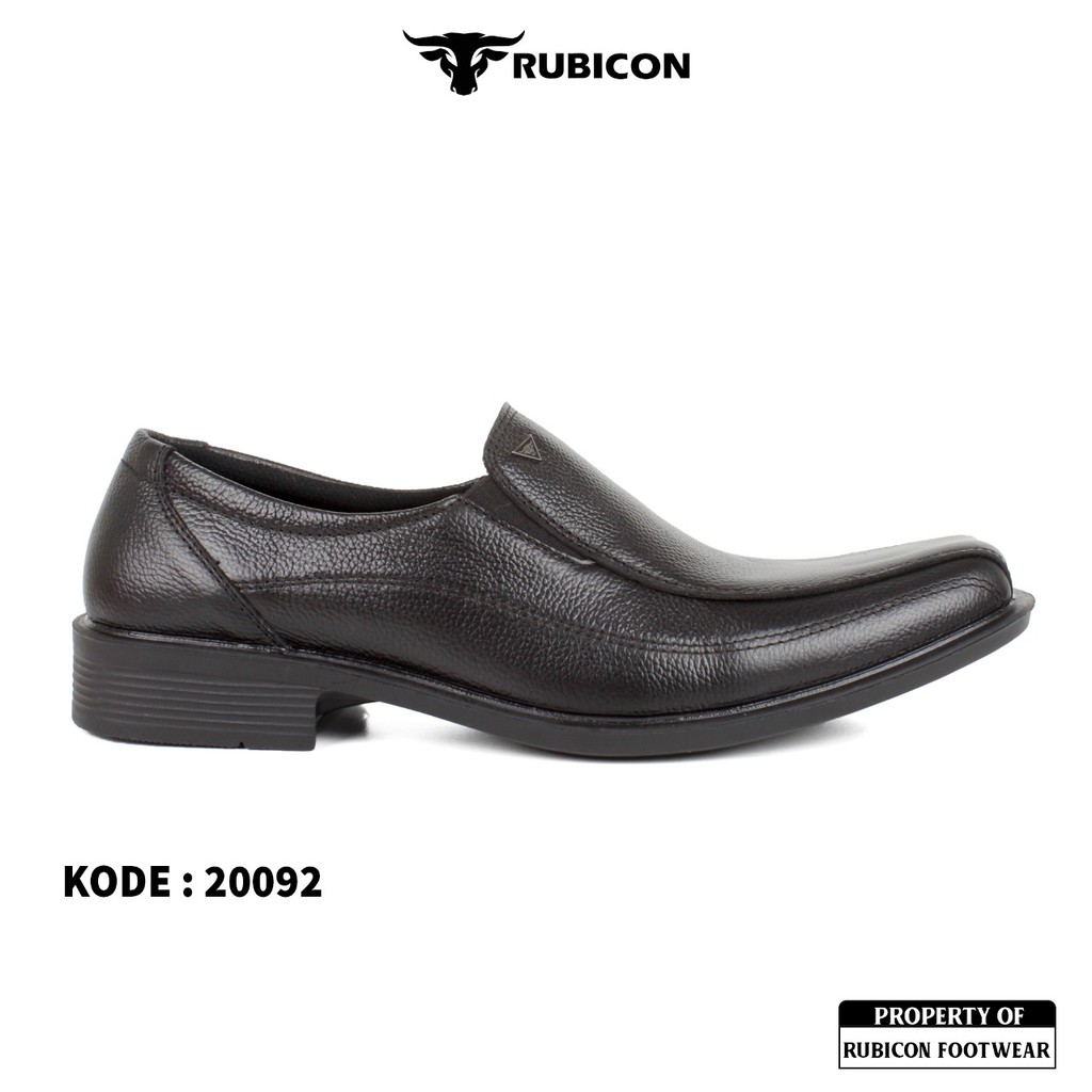 SEPATU PANTOFEL PRIA RUBICON TALI SEPATU FORMAL KERJA KANTORAN KULIT ASLI HARGA TERJANGKAU 39-43