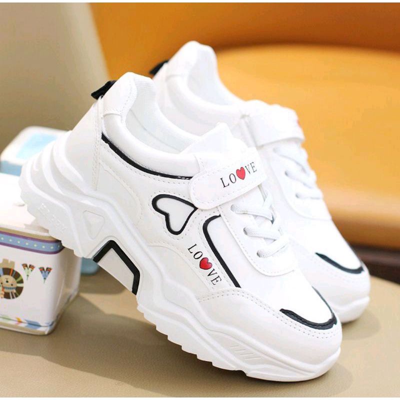 Sepatu wanita fashion sneakers JintuLoveRepet/sepatu sneakers tali dan repet trendy termurah bisa cod kekinian/sepatu wanita jalan santai trendy/sepatu wanita sneakers santai jalan trendy