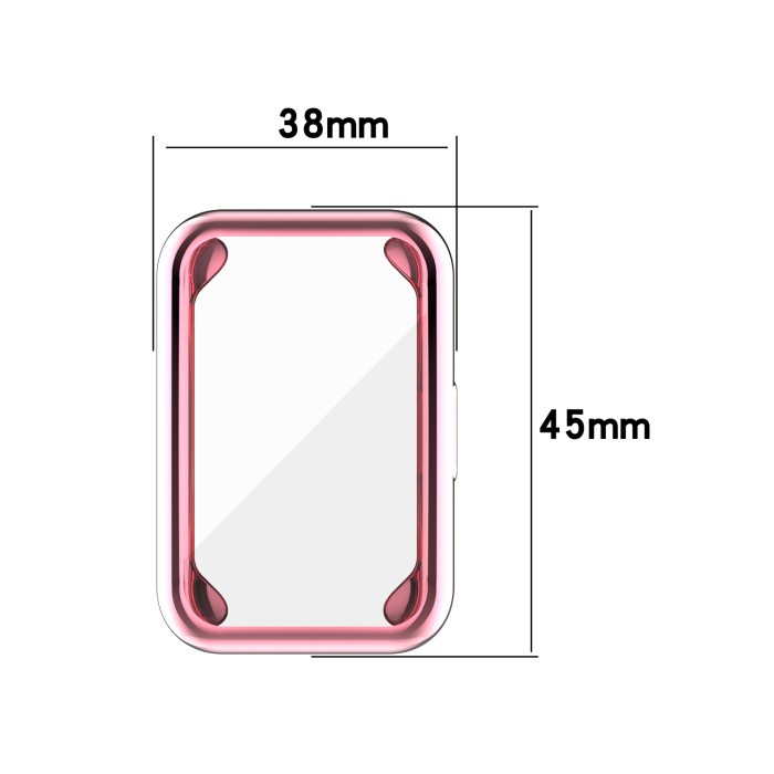 Silicone Rubber Case Bumper Cover Screen for Huawei Watch Fit