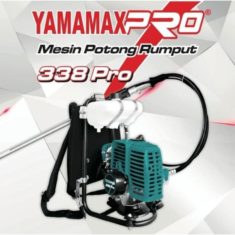 mesin potong rumput yamamax 2tak fulset tinggal pake