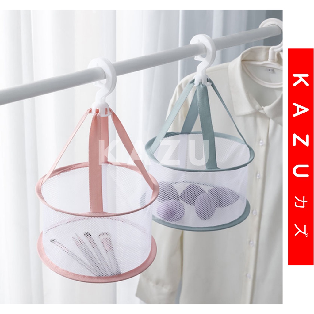 KAZU KHL256 Jemuran Jaring Keranjang Pengering Gantung Alat Kecantikan Serbaguna Mini Basket Dryer Beauty Tools