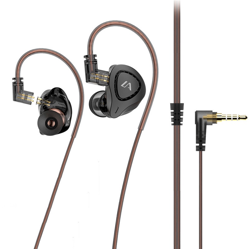 Bl03 Pro Earphone In ear Dinamis Bahan Metal Dengan Kabel Bisa Dilepas Untuk Olahraga