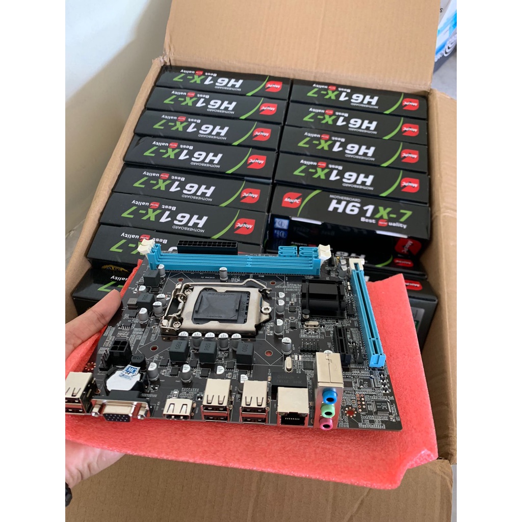 TERMURAH !! MOTHERBOARD H61 SOKET 1155