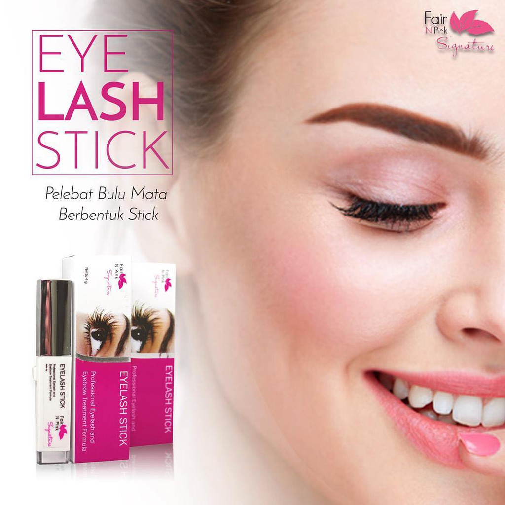 FAIR N PINK EYELASH STICK SIGNATURE / PENEBAL BULU MATA / PELEBAT BULU MATA