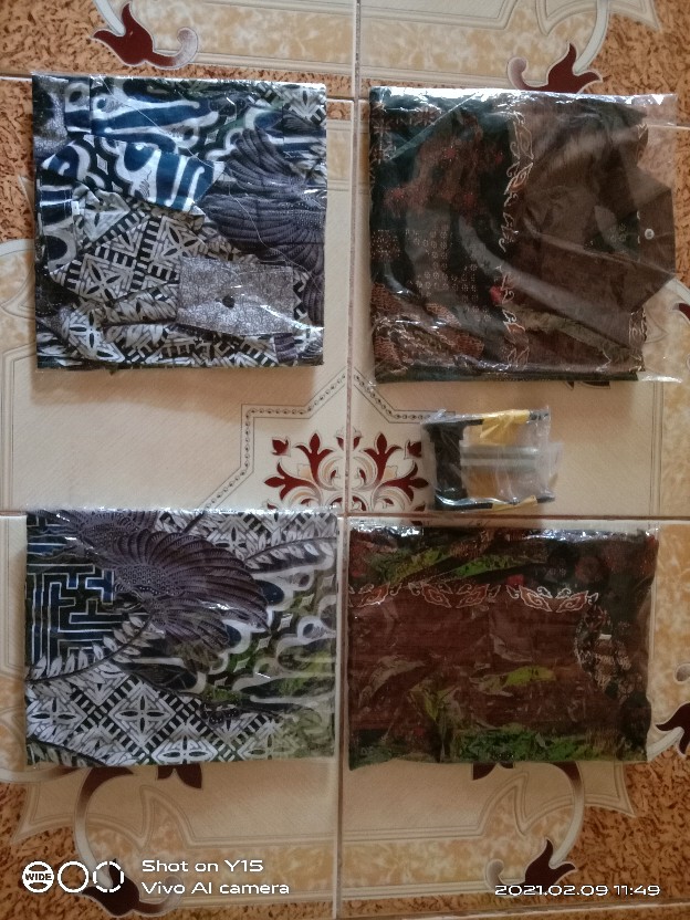 Batik Couple Motif Terbaru Pekalongan Original Zipper M L Xl Xxl Xxxl Bc 006