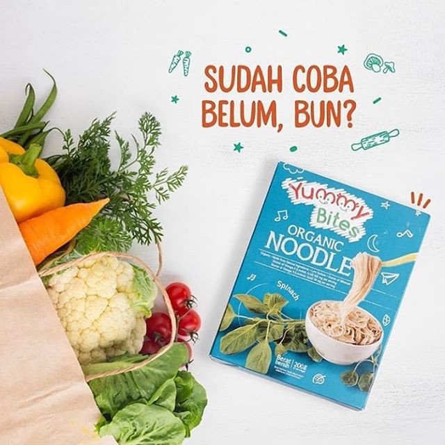 Yummy Bites Organic Noodle 200gr