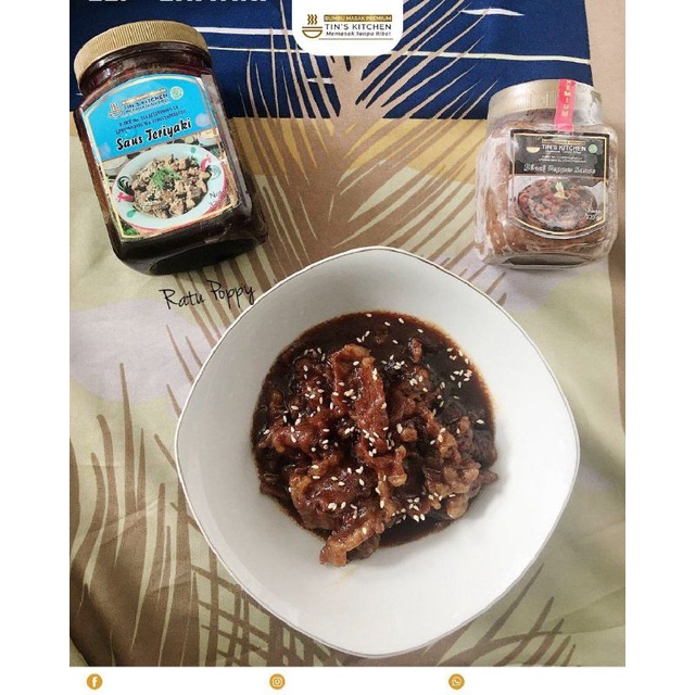 

BUMBU TERIYAKI TINS KITCHEN 220 gram