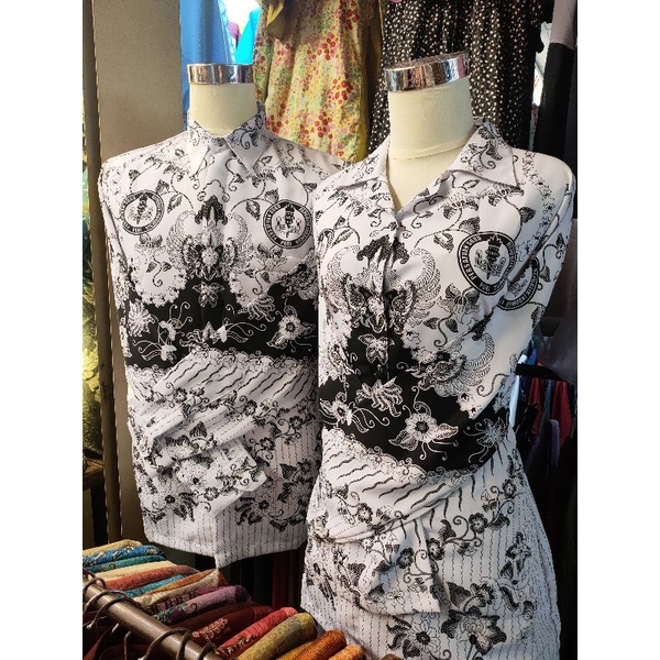 SERAGAM BATIK PGRI WANITA PRIA/BATIK PGRI/PGRI WANITA PRIA