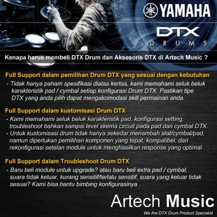 Drum Elektrik Yamaha Dtx452 / Dtx452K / Dtx 452 / 452K Penerus 450K
