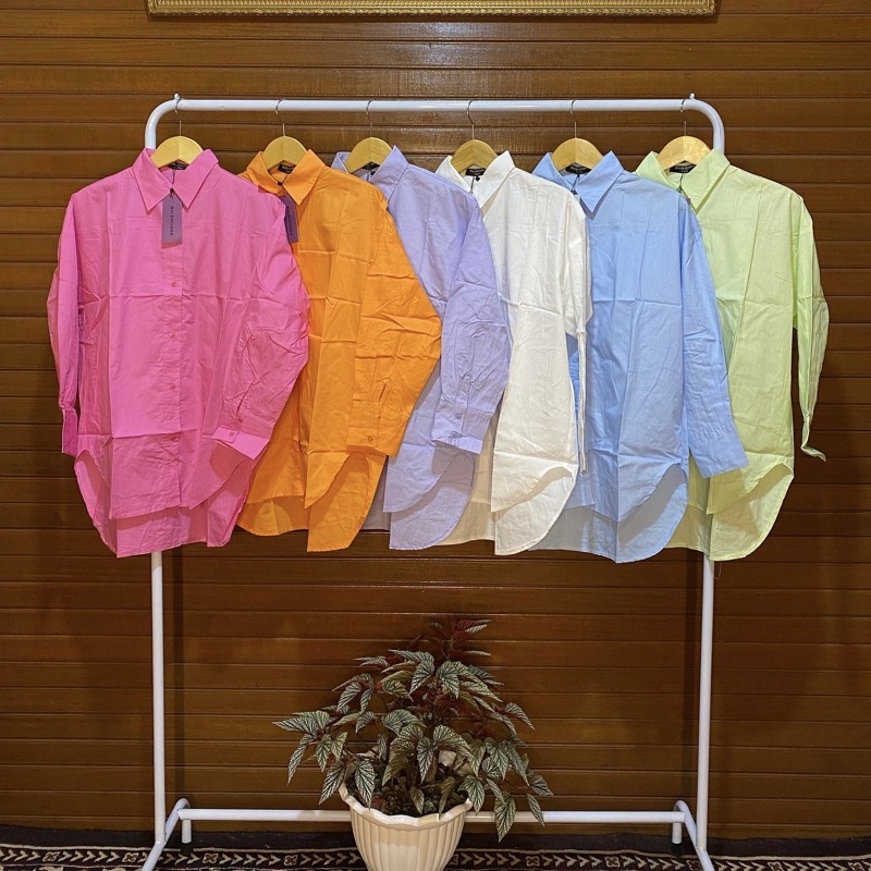 Kemeja Oversize Balenciaga