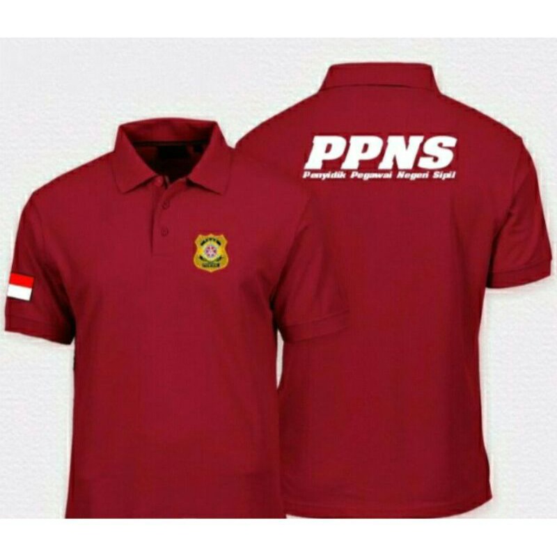 KAOS PPNS PENYIDIK KAOS PPNS POLO FULL BORDIR