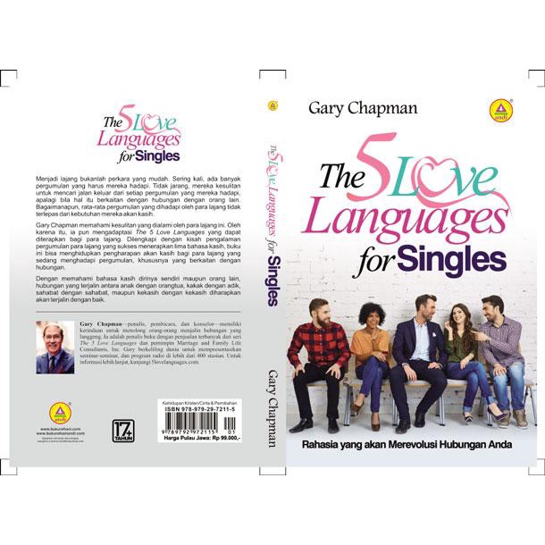 

Buku Rohani | The 5 Love Languages For Singles : Rahasia Yang Akan Merevolusi Hubungan Anda - Gary Chapman