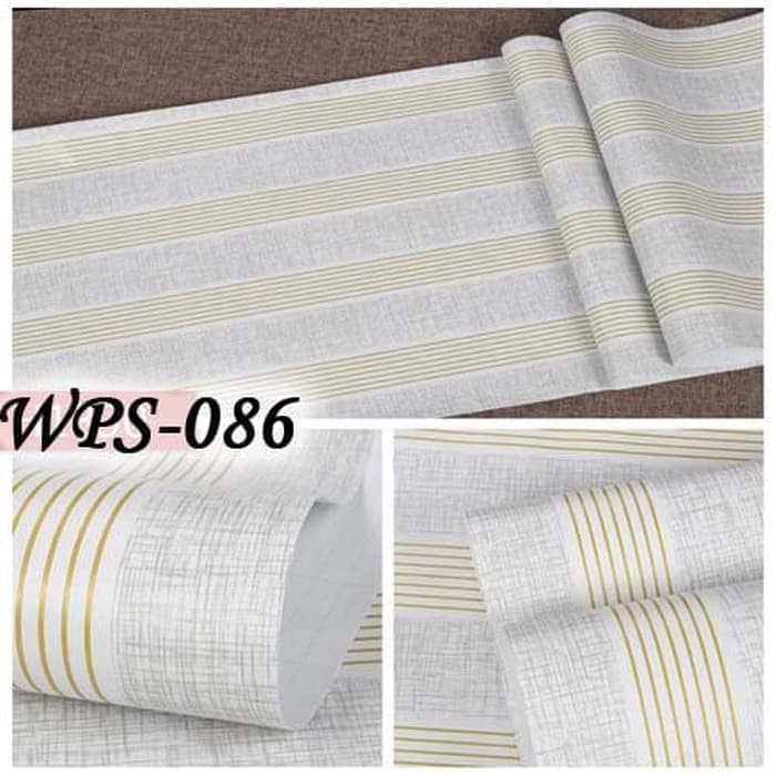 Wallpaper Dinding Kamar Tidur Estetik Minimalis (1kg muat 4 roll) Sticker Walpaper Stiker Dekorasi R