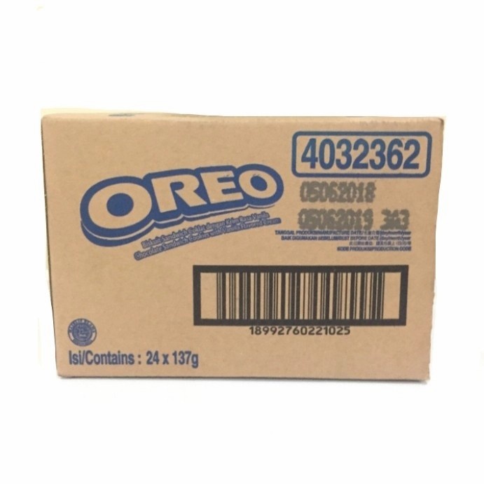 

Siap Krim Oreo Vanila Dus 137 Gram (24 Rolls) Oreo Roll Murah - Chocolate Creme