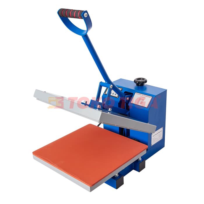 Mesin Press Sablon &amp; Kerah 38 x 38cm Merk BAI JIN LONG