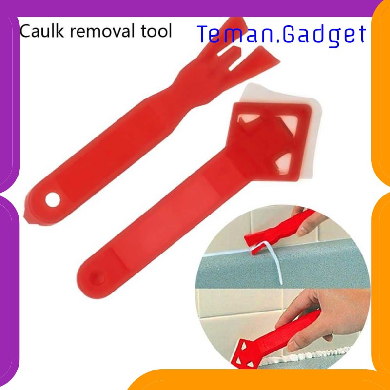 TG-DE219 Balight 2 in 1 Alat Pembersih Perapi Lem Silikon Sealant Tool Scraper