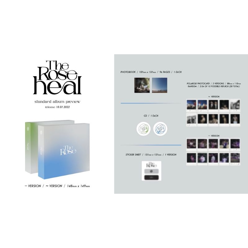 the rose heal album