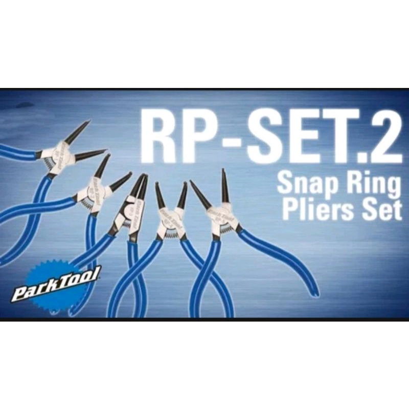 TANG SNAP RING PARK TOOL RP-SET.2 PARK TOOL RITAINING RING PLIERS SET of 4