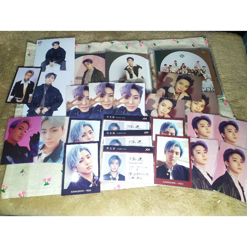 JO1 Kawashiri Ren Trading Card