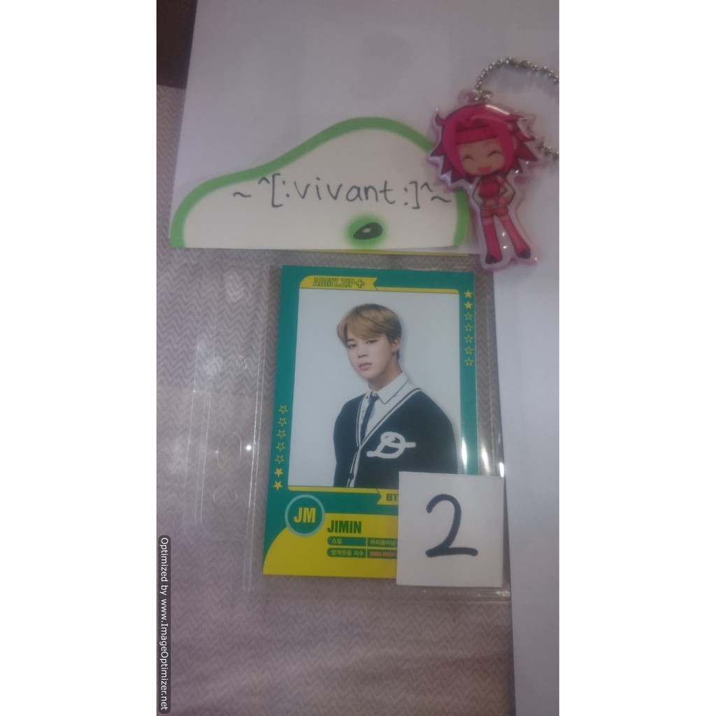 BTS - 3rd MUSTER Player Card - Jimin