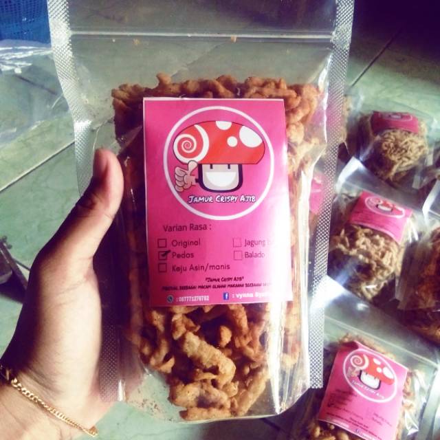 

Jamur crispy ajib