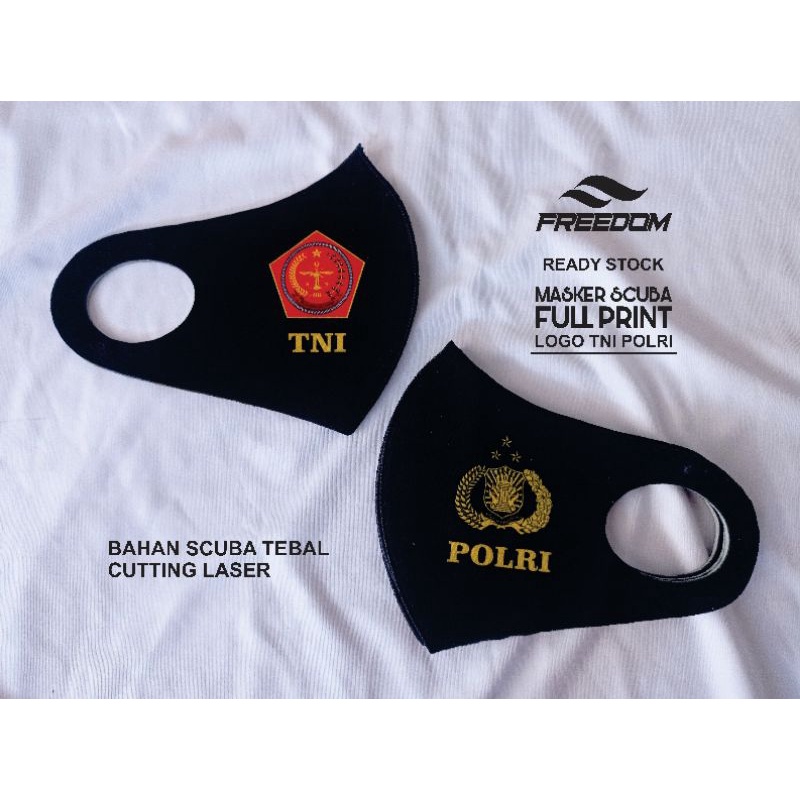 Masker Scuba TNI POLRI