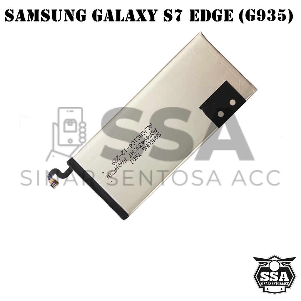 Baterai Original 100% Samsung Galaxy S7 Edge G935 EB-BG935ABA Batre Batrai Battery Batrei Batere Batu HP ORI GARANSI Awet