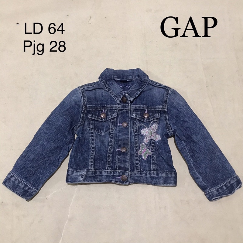 PL GAP jaket jeans anak
